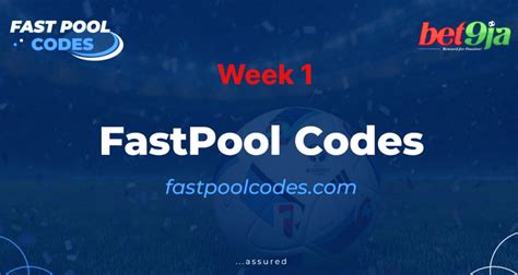 pool week 1 bet9ja code  Previous